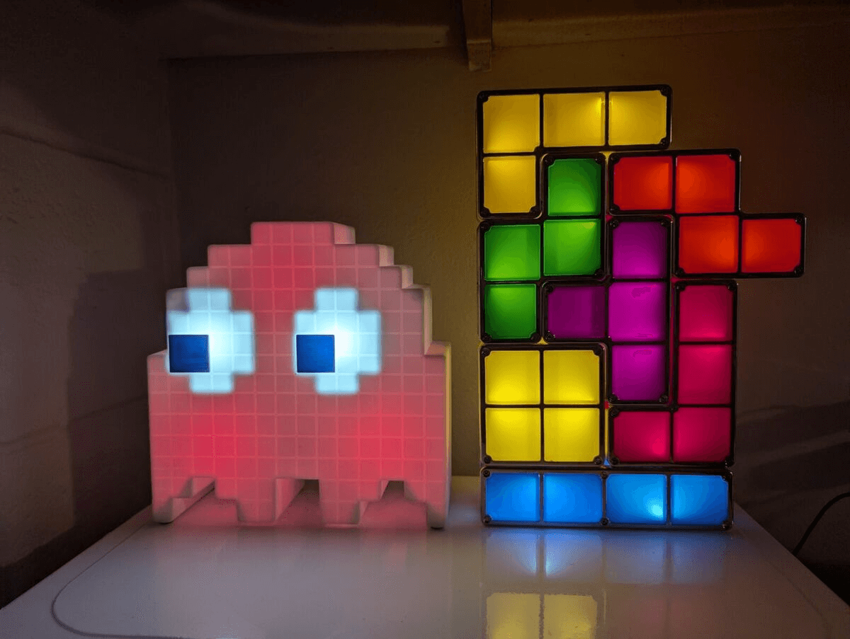 Tetriso Stackable Neon Light – Build, Glow, Play! 🚀💡